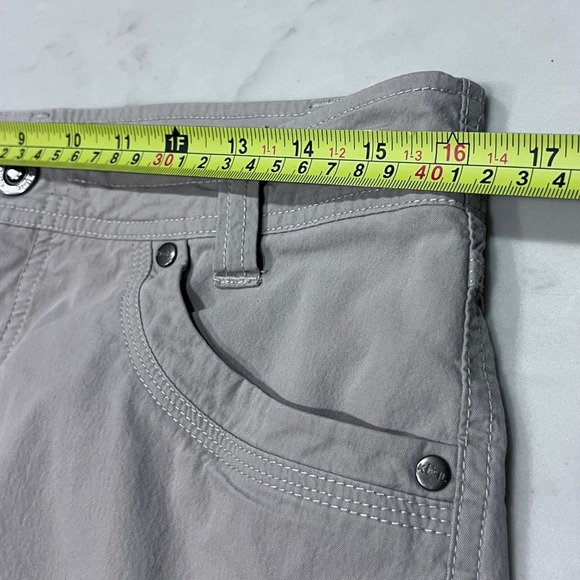 Kuhl Womens Gray Cargo Hiking Shorts Outdoor Utility Pockets Size 8 - Picture 7 of 10